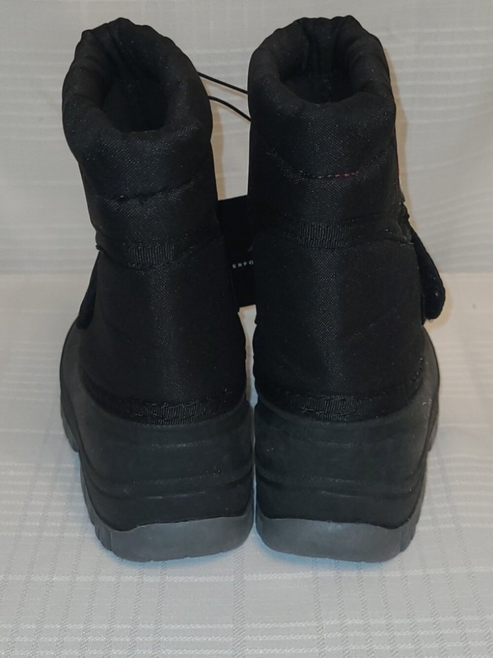 Laneige Canada Toddler Kids Black Waterproof Winter Snow Rain Boots - Sz 7 NWT - Picture 6 of 9